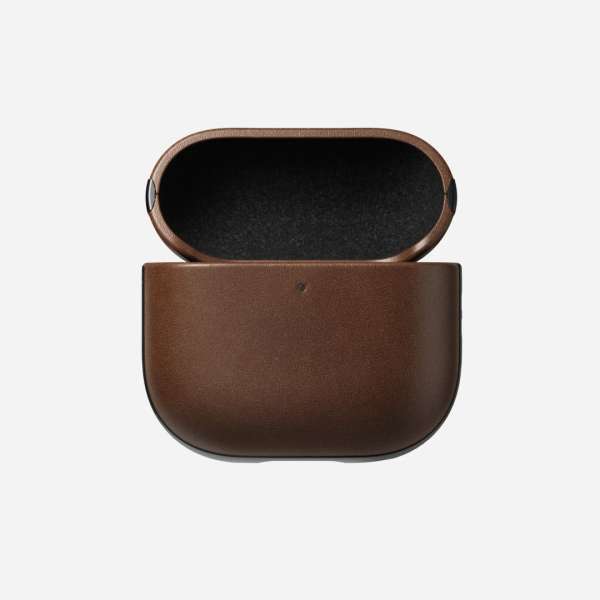 Nomad Modern Leather Case for Airpods 4 Brown