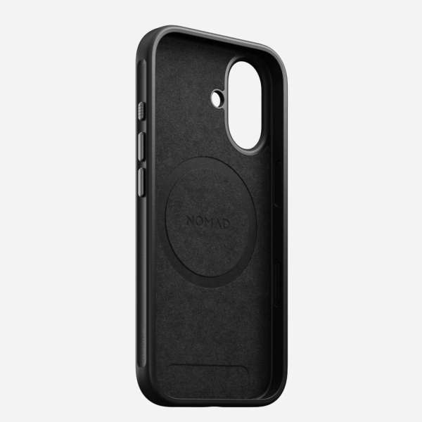 Nomad Modern Leather Case for iPhone 17 Black