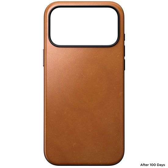 Nomad Modern Leather Case for iPhone 17 Pro Max English Tan