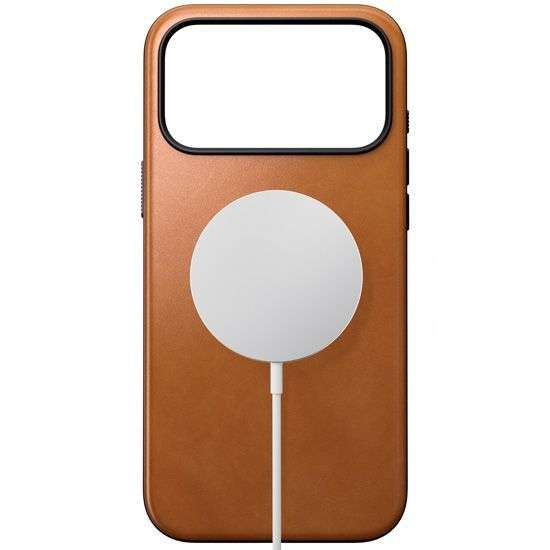 Nomad Modern Leather Case for iPhone 17 Pro Max English Tan