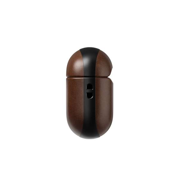 Nomad Modern Leather Case (Horween) for Airpods Pro 3 Rustic Brown
