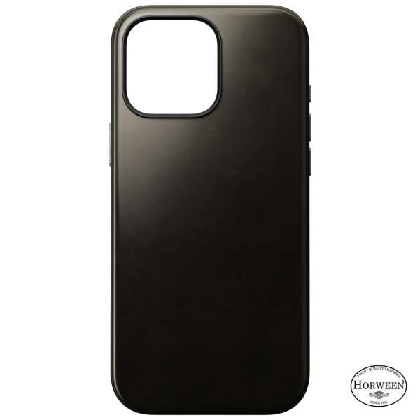 Nomad Modern Leather case iPhone 16 Pro Max Green Chrome