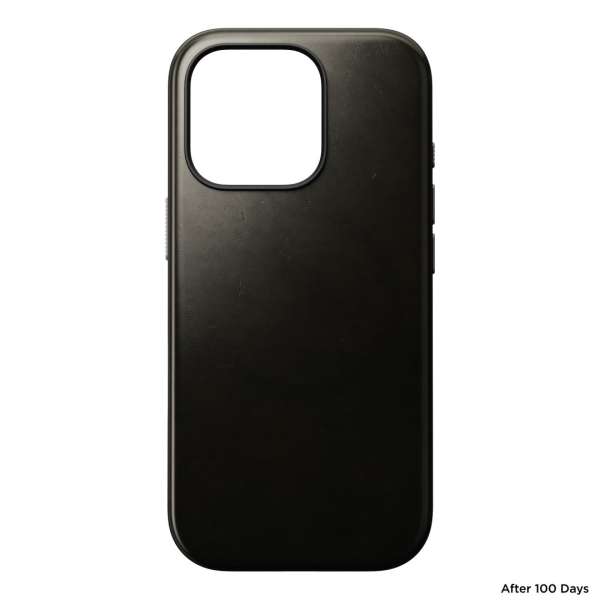 Nomad Modern Leather case iPhone 16 Pro Max Green Chrome