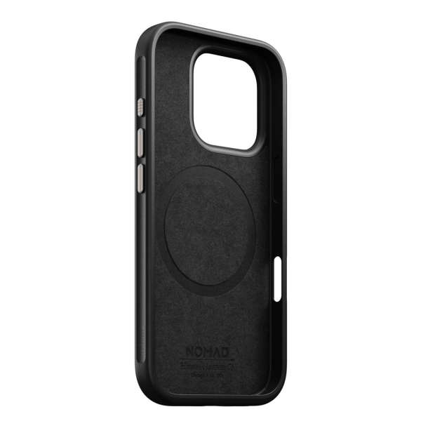 Nomad Modern Leather case iPhone 16 Pro Max Green Chrome