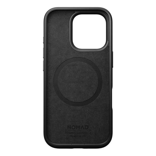 Nomad Modern Leather case iPhone 16 Pro Max Green Chrome