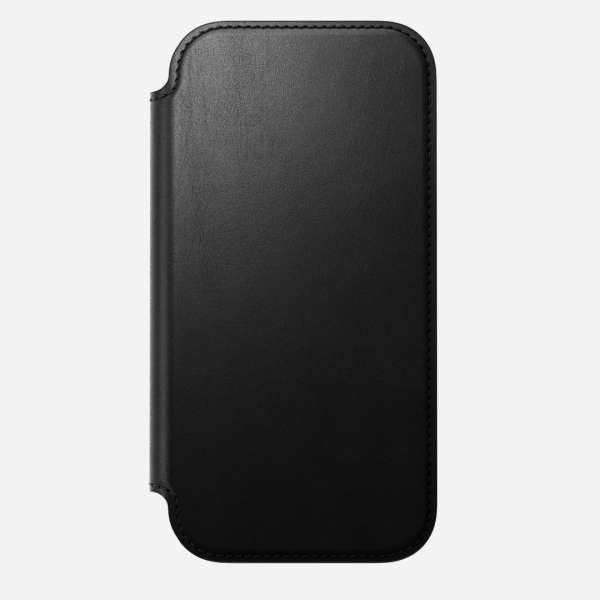 Nomad Modern Leather Folio for iPhone 17 Black