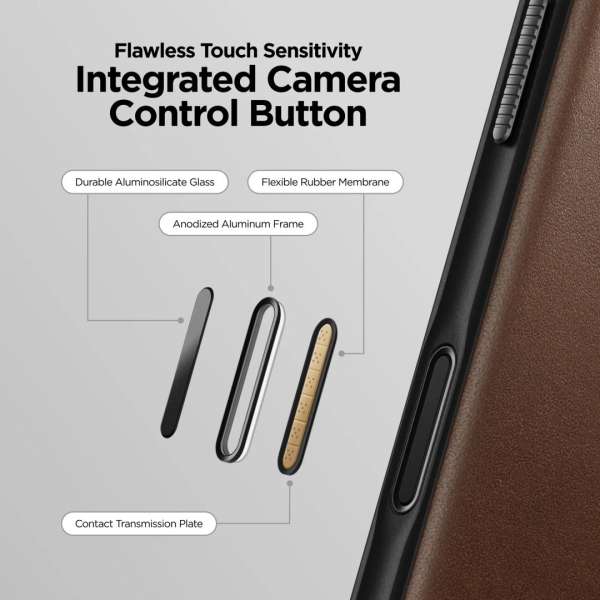 Nomad Modern Leather Folio for iPhone 17 Brown