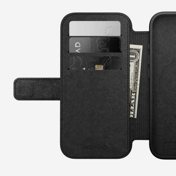 Nomad Modern Leather Folio for iPhone 17 Brown