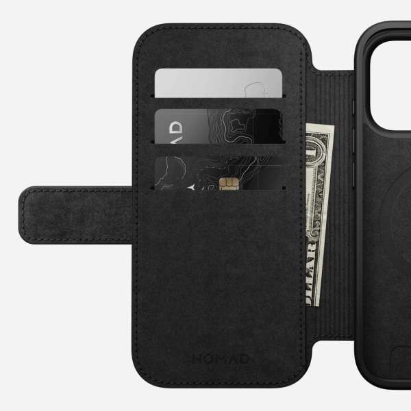 Nomad Modern Leather Folio for iPhone 17 Pro Brown