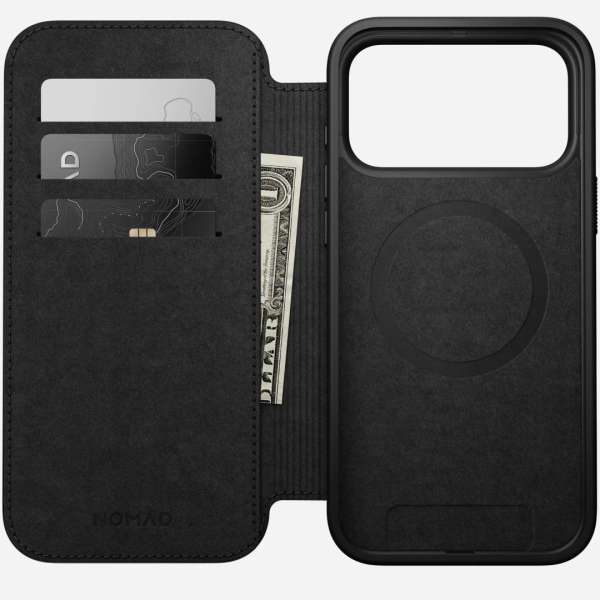 Nomad Modern Leather Folio for iPhone 17 Pro Max Brown