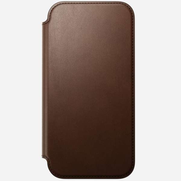 Nomad Modern Leather Folio for iPhone 17 Pro Max Brown
