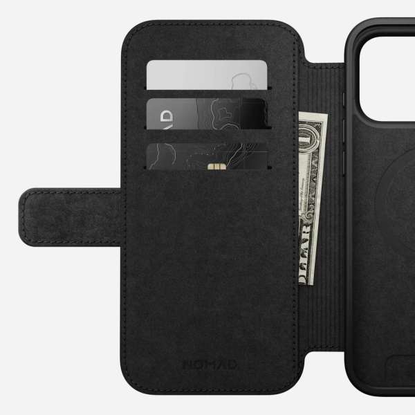 Nomad Modern Leather Folio for iPhone 17 Pro Max Brown