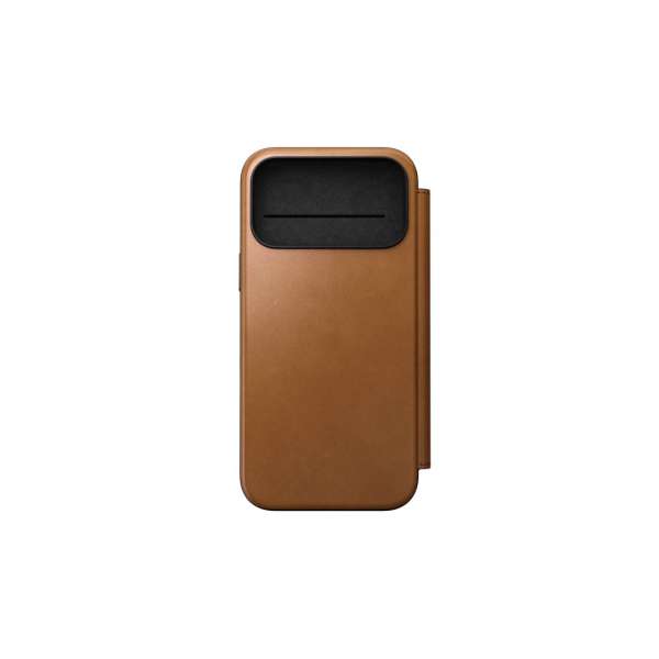 Nomad Modern Leather Folio for iPhone 17 Pro Max English Tan