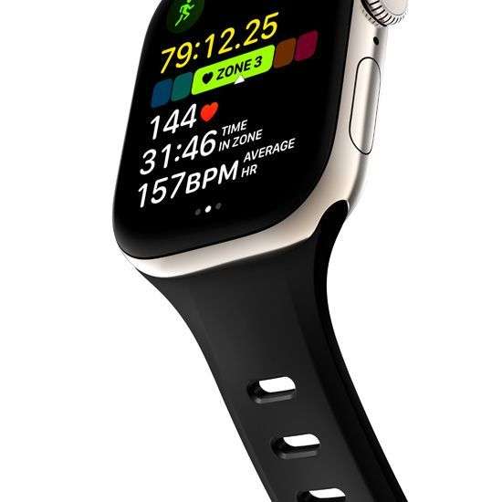 Nomad Tempo Band for AW 45mm/46mm Black