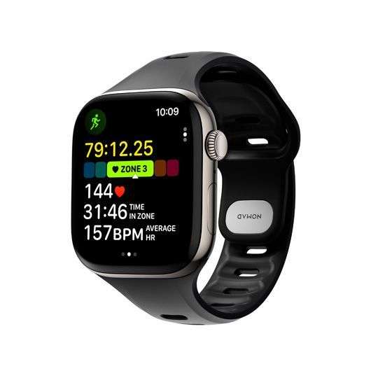 Nomad Tempo Band for AW 45mm/46mm Black