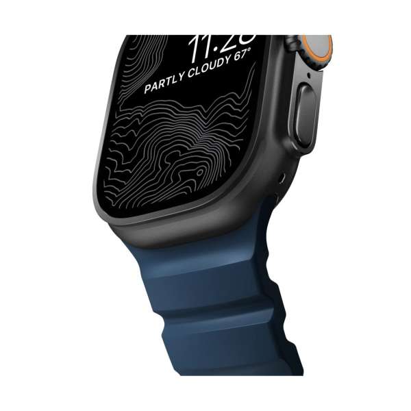 Nomad Rocky Point Band AW 49/45/44/42mm Black/Atlantic
