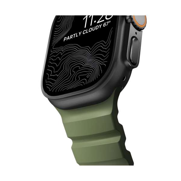 Nomad Rocky Point Band AW 49/45/44/42mm Black/Forest