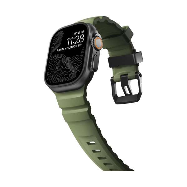 Nomad Rocky Point Band AW 49/45/44/42mm Black/Forest