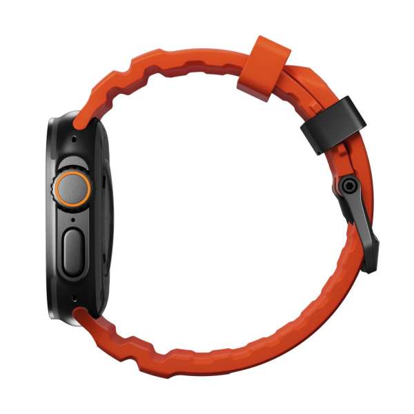 Nomad Rocky Point Band AW 49/45/44/42mm Black/Magma