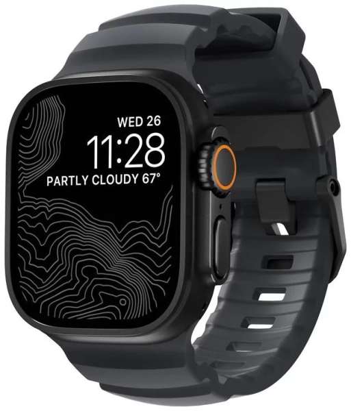 Nomad Rocky Point Band AW 49/45/44/42mm Black/Storm
