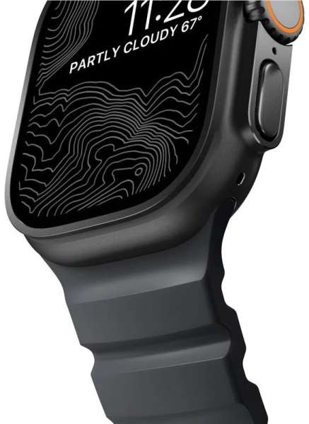 Nomad Rocky Point Band AW 49/45/44/42mm Black/Storm