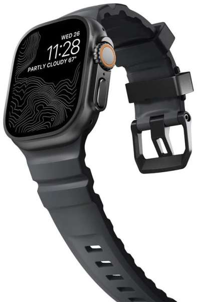 Nomad Rocky Point Band AW 49/45/44/42mm Black/Storm