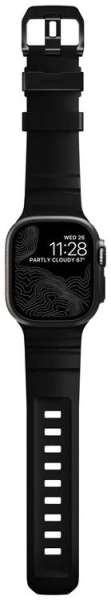 Nomad Rocky Point Band for AW 46mm/49mm Carbon Black/Black