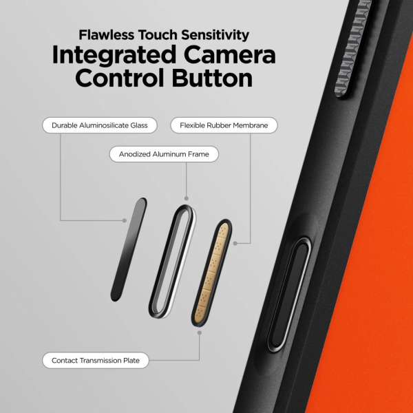 Nomad Rugged Case for iPhone 17 Pro Ultra Orange