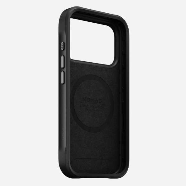 Nomad Rugged Leather (Horweeen) Case for iPhone 17 Pro Black