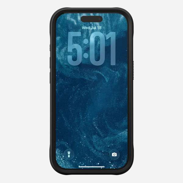 Nomad Rugged Leather (Horweeen) Case for iPhone 17 Pro Black