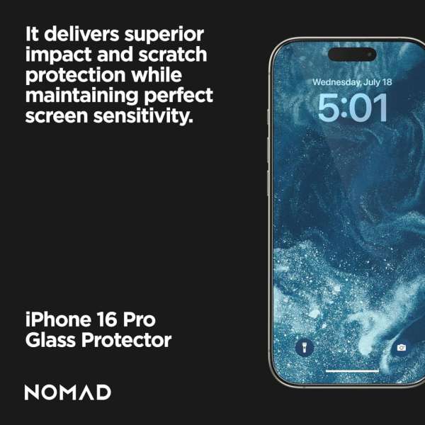 Nomad Screen Protector for iPhone 16 Pro