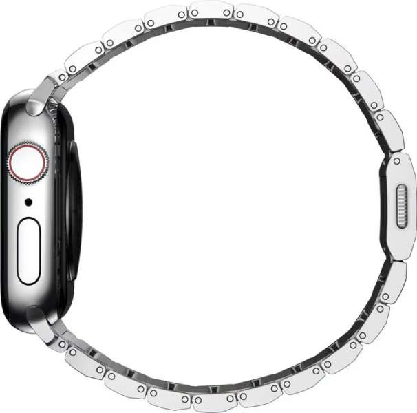 Nomad Strap Stainless Steel for 42/44/45/49mm Silver