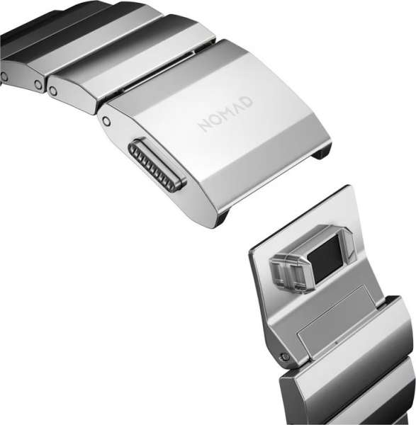 Nomad Strap Stainless Steel for 42/44/45/49mm Silver
