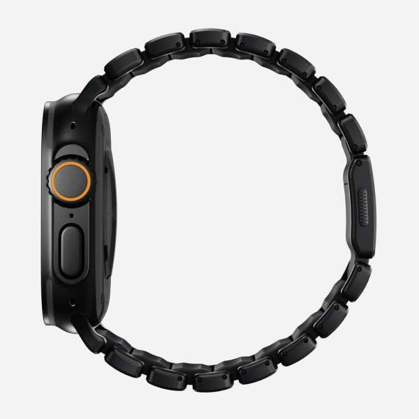 Nomad Stratos Band FKM for AW 45/46/49mm Titanium Black