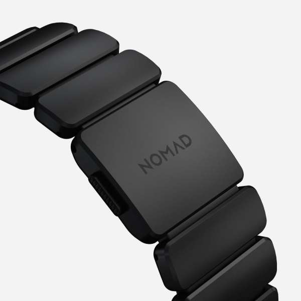 Nomad Stratos Band FKM for AW 45/46/49mm Titanium Black