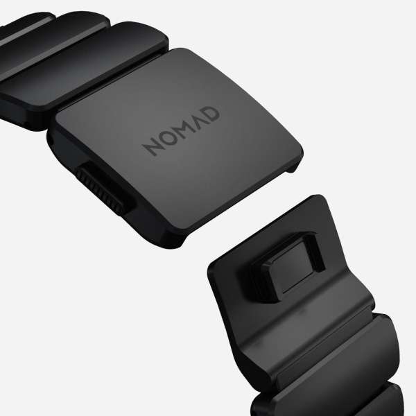 Nomad Stratos Band FKM for AW 45/46/49mm Titanium Black