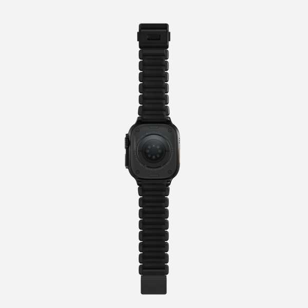 Nomad Stratos Band FKM for AW 45/46/49mm Titanium Black