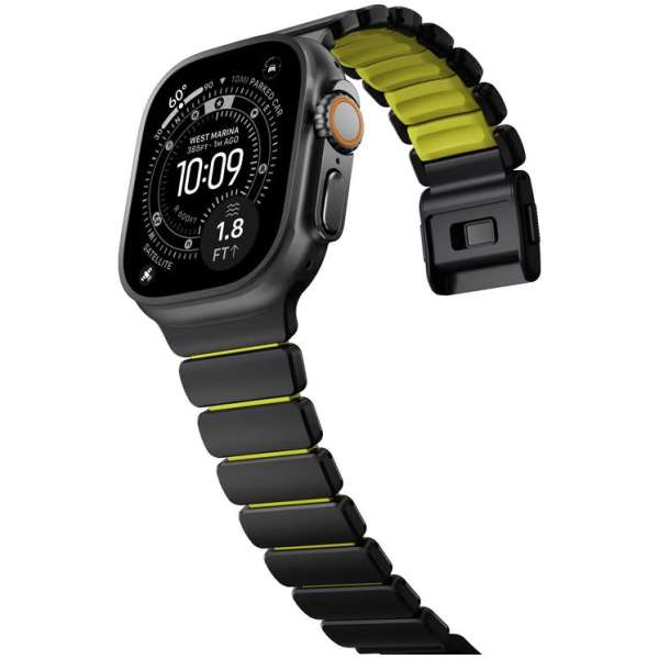 Nomad Stratos Band for FKM AW 45/46/49mm Black Titanium
