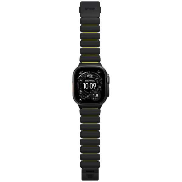 Nomad Stratos Band for FKM AW 45/46/49mm Black Titanium