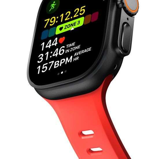 Nomad Tempo Band for AW 45mm/46mm Coral
