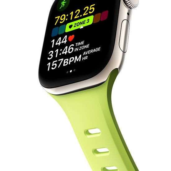 Nomad Tempo Band for AW 45mm/46mm Lime