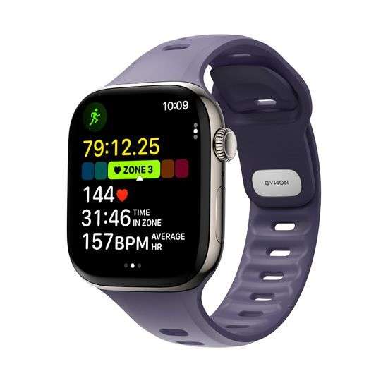 Nomad Tempo Band for AW 45mm/46mm Purple
