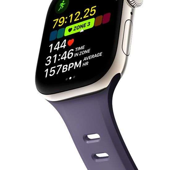 Nomad Tempo Band for AW 45mm/46mm Purple