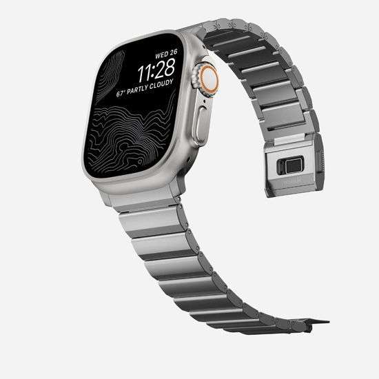 Nomad Titanium Band Apple Watch 49mm/46mm/45mm/44mm/42mm Natural