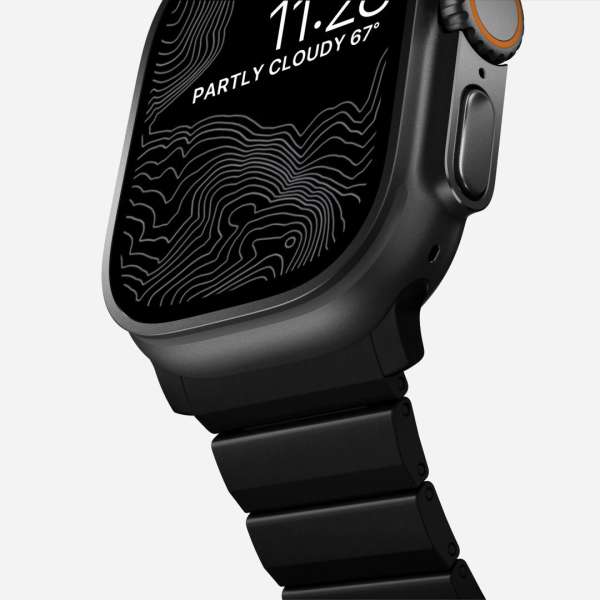 Nomad Titanium Band for V2 AW 46mm/49mm Black Hardware