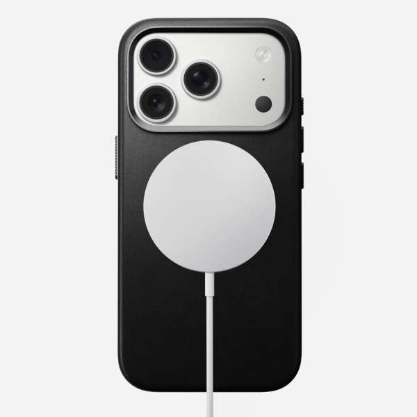 Nomad Traditional Leather Case for iPhone 17 Pro Black