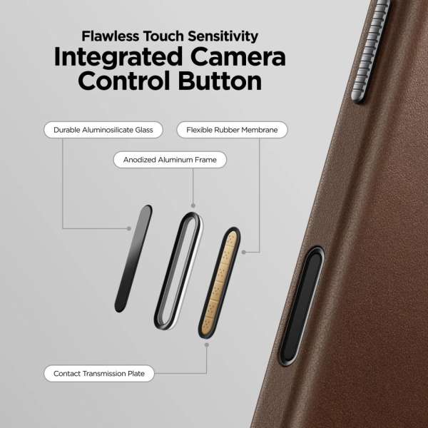 Nomad Traditional Leather Case for iPhone 17 Pro Brown