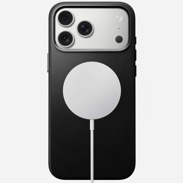 Nomad Traditional Leather Case for iPhone 17 Pro Max Black