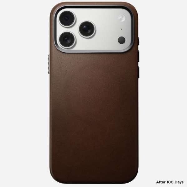 Nomad Traditional Leather Case for iPhone 17 Pro Max Brown