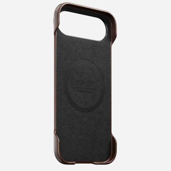 Nomad Traditional Leather (Horween) case for iPhone Air Rustic Brown